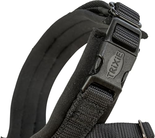 Panik-Adapter Stay für Geschirre, S–M: 38–57 cm/15 mm, schwarz
