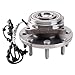 TRQ Front Left and Right Wheel Bearing and Hub Assembly 2 Piece Set Compatible with 2019-2024 Ram 2500 Ram 3500