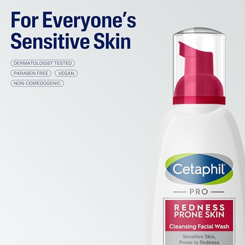 Cetaphil Face Wash, 236ml, PRO Cleansing Facial Wash, For Sensitive & Redness Prone Skin - 5