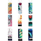 Ucilon 9 Pcs Demon Slayer Necklace Set Anime Tanjiro Pendant Necklace for Men Boys,Kimetsu No Yaiba