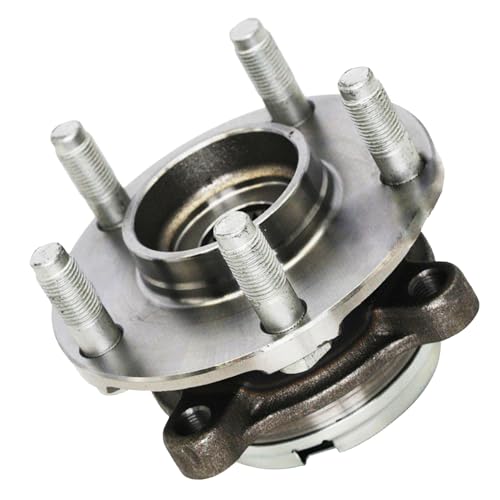 Image of Detroit Axle - 2pc Front Wheel Bearing Hubs for 2015-2021 Nissan GT-R Wheel Bearing and Hubs Assembly 2016 2017 2018 2019 2020 Replacement Pair Hubs