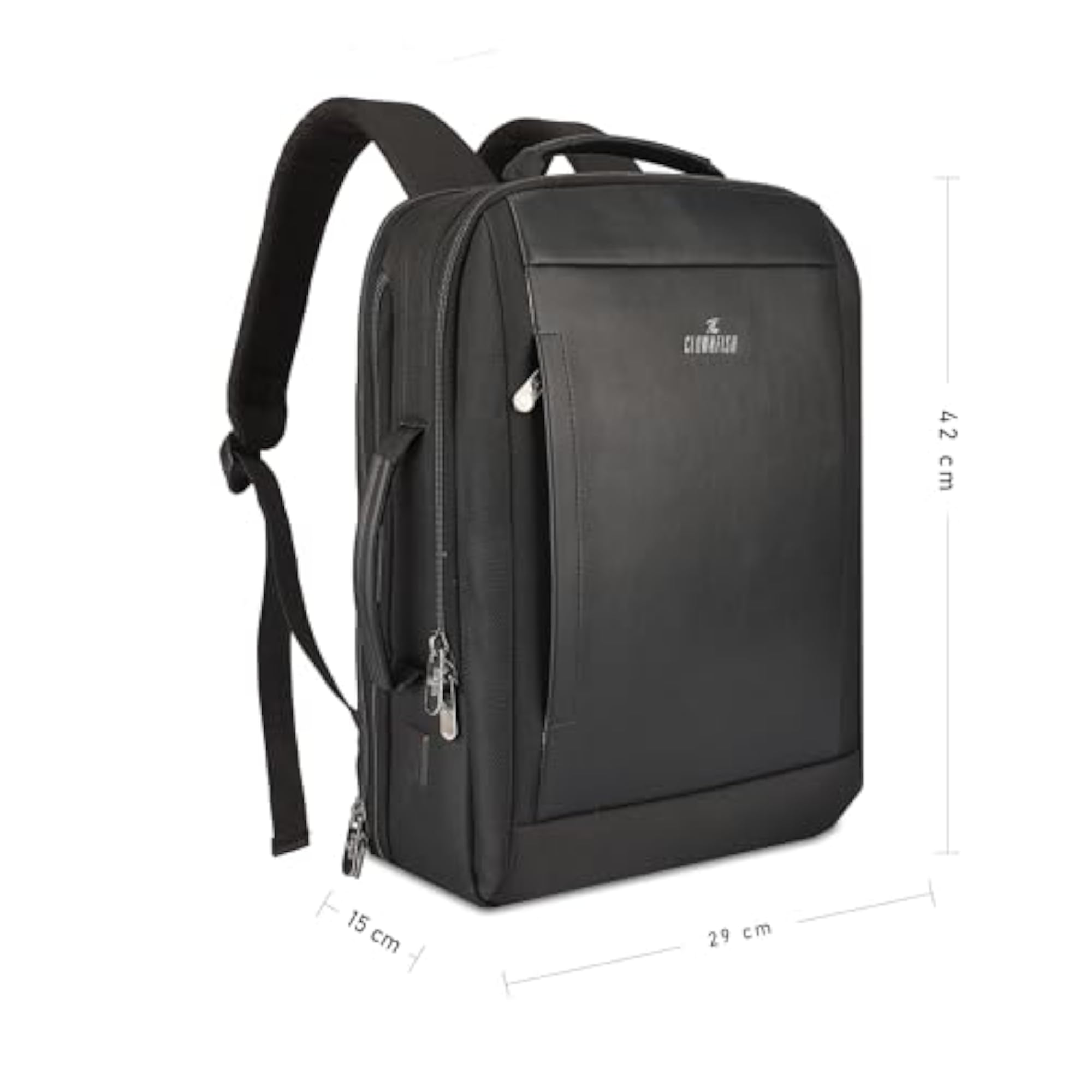 Unisex Expandable Travel Laptop Backpack with USB Port