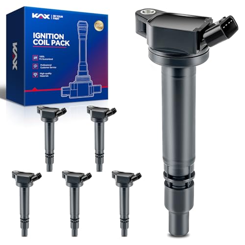 KAX Ignition Coil 6 Packs UF630 Fit for Toyota Camry, RAV4, Tundra, 4Runner, Sequoia, Avalon, FJ Cruiser, Highlander, Venza, Lexus ES300h GS300 GS350 GX460 IS250 LS460 IS350 RC350 NX300h by KAX - Used condition - US$27.47