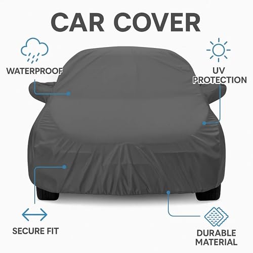 Sulfar Store Sulfar 100% Water Resistant Car Cover for Tata Nexon - Image 5