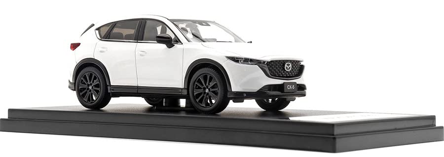 Mazda CX-5 1/43スケールモデル スノーフレイクホワイトパールマイカ Amazon | Hi Story 1/43 マツダ CX-5 Sports Appearance (2021