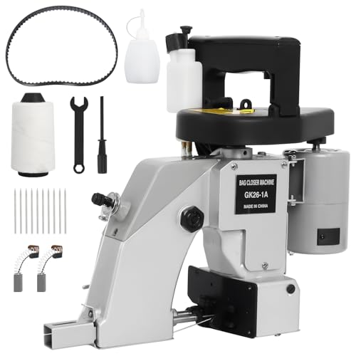 Bag Sewing Closing Machine, Heavy Duty Cordless Bag Closer, Máquina...
