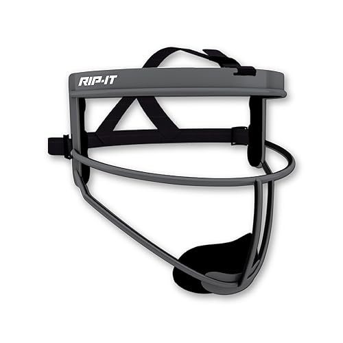 RIP-IT Defense Pro Softball Face Mask | Lightweight...