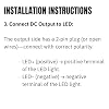 LED Driver 24-36W 230mA, AC 176/180-265V to DC 75-126V, Constant Current Power Supply Transformer for LED Panel Light, Ceiling Light, Downlight Replacement
