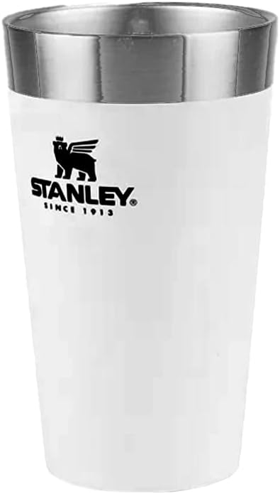 Stanley - Copo de cerveja isolado, copo empilhável Stay Chill de 473 ml, para bebidas quentes ou frias