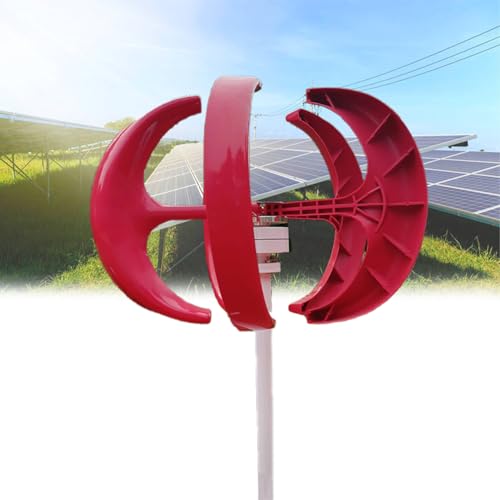 Kindevieft Generador Vertical De Viento De 5 Aspas, Kit De Generador De Viento De Linternas, Equipo Productor De Electricidad para Barcos, Terrazas, Cabinas O Casas MóViles De Carga,200w12v Kindevieft Generador Vertical De Viento De 5 Aspas, Kit De Generador De Viento De Linternas, Equipo Productor De Electricidad para Barcos, Terrazas, Cabinas O Casas MóViles De Carga,200w12v