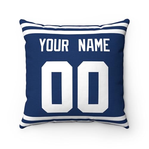 Image of ANTKING Throw Pillow 2 Pack Custom Any Name and Number Personalized Gift for Men Women Boys