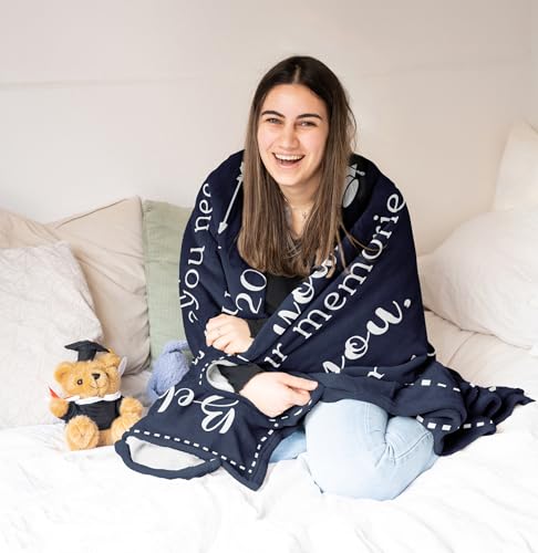 Zolumy Cool Graduation Gifts 2026 - Best Gifts for High School Seniors, 2026 PHD/College/Masters Degree Graduation Gift - Grad Congrats Presents - Gradaution Blanket 60X50in