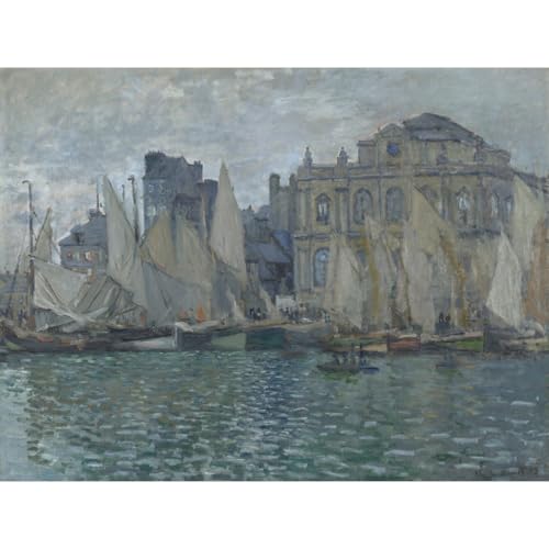 Poster Monet Le musée du Havre ARTICULOZY impression de haute qualité en rouleau de 101x127 cm