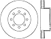Centric Parts 128.65112R Front Crossed Drilled Rotor