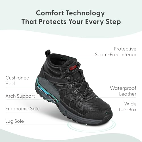 Orthofeet Women's Orthopedic Outdoor Boots with Arch Support Delta2