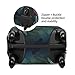 NLCUUIQ Artistic Dragonfly Pattern Travel Luggage Cover Fashion Stretch Suitcase Protector Washable Dust Proof Suitcase Cover Anti-Scratch Elastic Travel Baggage Covers Fits 18-21 Inch Luggage