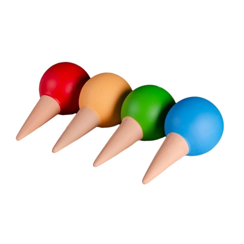 4Pcs Plant Watering Devices Watering Spikes Plant Waterer Watering Terracotta Spikes Automatically Water