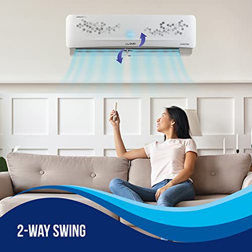 Image of Havells-Lloyd 1.2 Ton 3 Star Split Inverter AC - White (GLS15I36WRBP Copper Condenser)