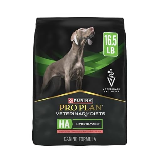 Pro Plan Veterinary Diets Purina HA Hydrolyzed Protein Dog Food Dry Salmon Flavor Formula - 16.5 lb. Bag