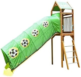 KIDWISE Fantaslides Swing Set Soccer Star 10 ft Slide Cover - Shade for Play Set Slide | Playground Slide Cover | Slide Cover Only | Swingset Accessory for Backyard Playsets