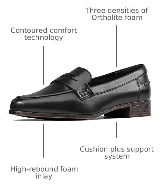 Image of Clarks Womens Hamble LoaferPenny Loafer