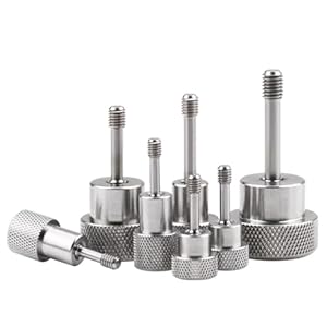 Foyoram ESCP34 Unverlierbare Rändelschrauben 4 Stück