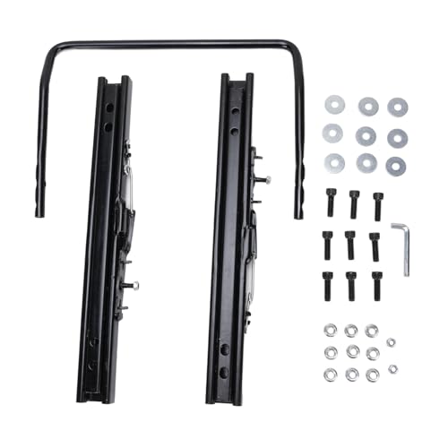 Ensemble de rails de glissement de siège universel pour véhicule, Kit d'assemblage de rails de fixation de siège pour véhicules utilitaires. pour voiture de course commerciale