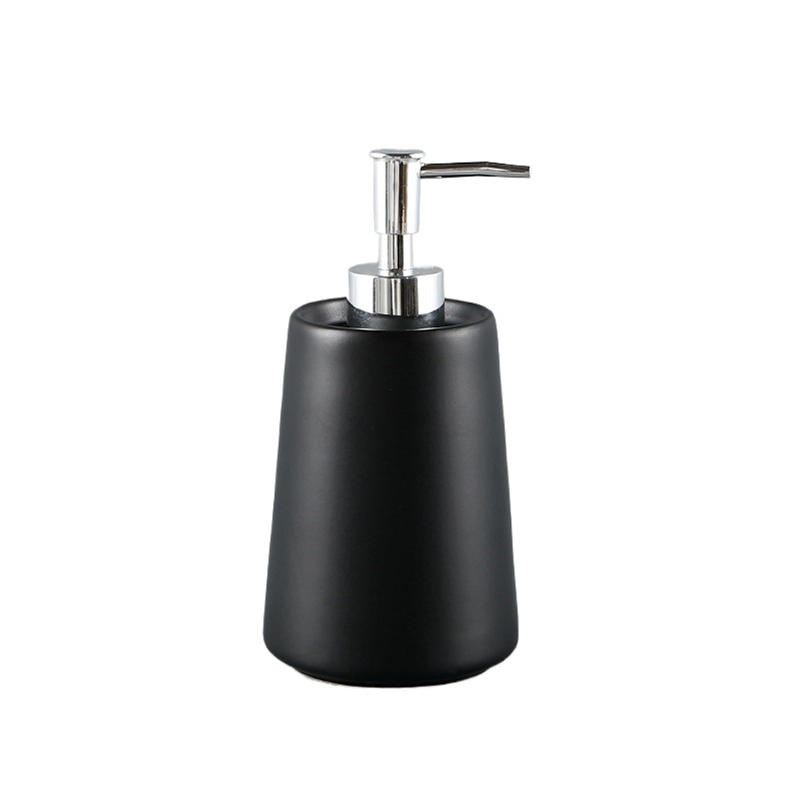 soap dispenser Light Luxury Ceramic Lotion Press Empty Bottles Shower Gel Shampoo Soap Dispenser For Home Use(Black)