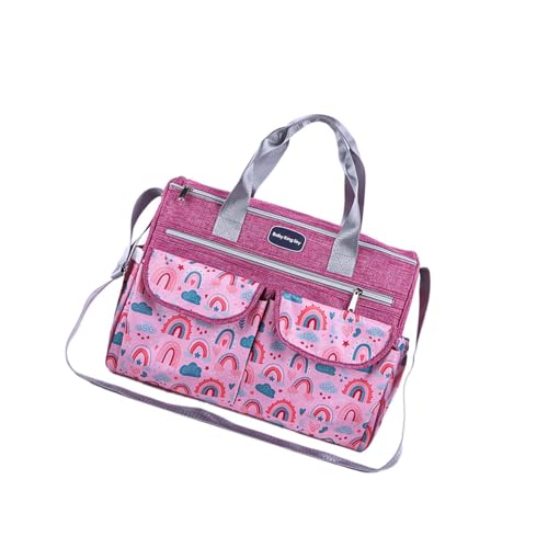 Awhao Wickeltasche Baby King Sky Red L