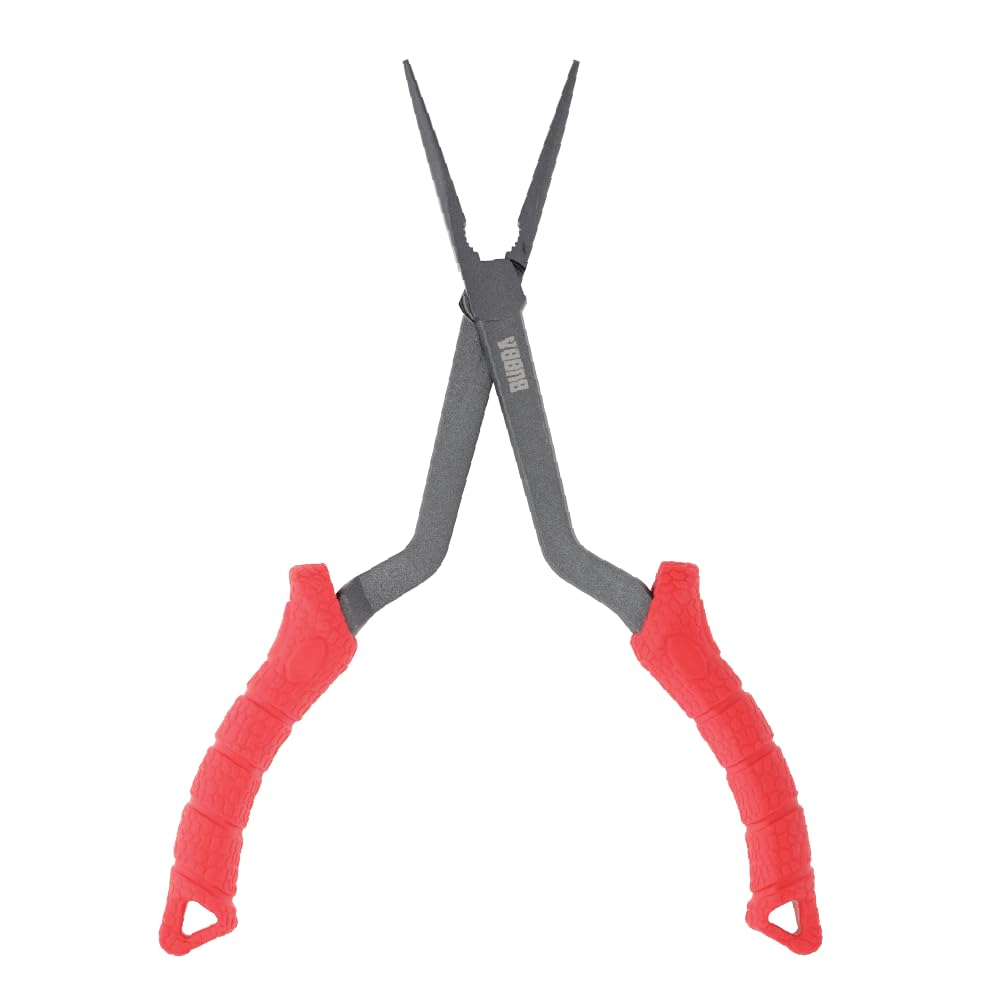 Bubba Geschmiedete Angelzange mit verlängerter Länge und Kreuzarm-Design, mit geformtem Polymer-Ummantelung, 27,9 cm