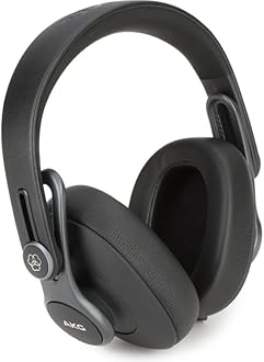 Pro Audio K371 Over-Ear, Closed-Back, Foldable Studio Headphones