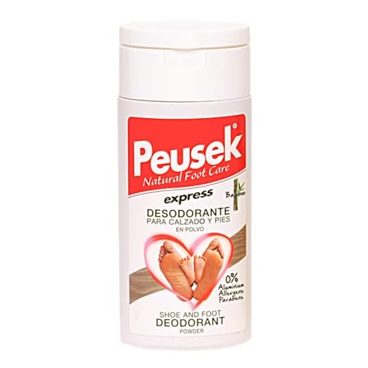 Peusek Express, Desodorante en polvo para pies y calzado, 40 g