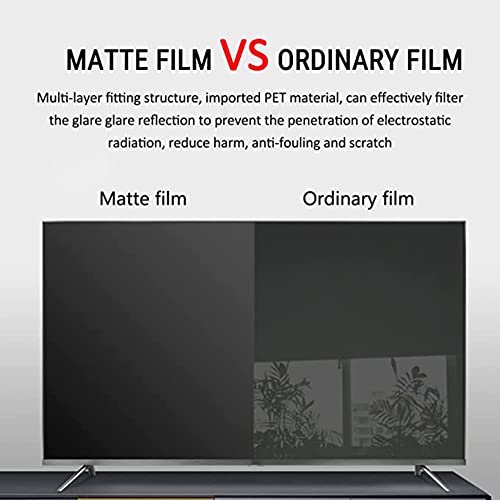 Filtre anti-lumière bleue TV protecteur écran mat LCD LED 47"