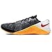 Nike Chaussures de fitness pour femme, Noir/orange/blanc, 40.5 EU