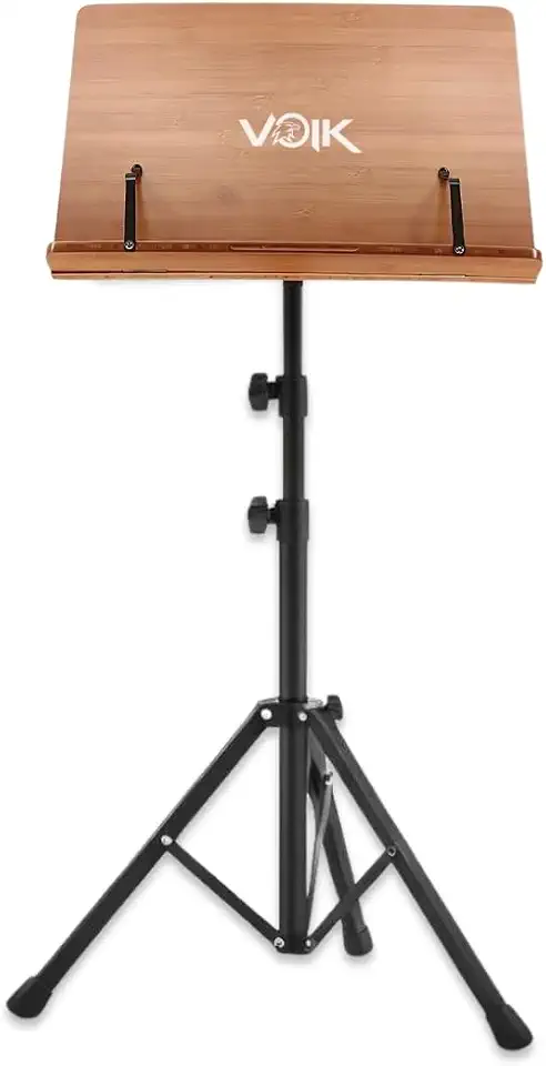 Estante para Partitura Ajustável em Madeira Voik MS-95