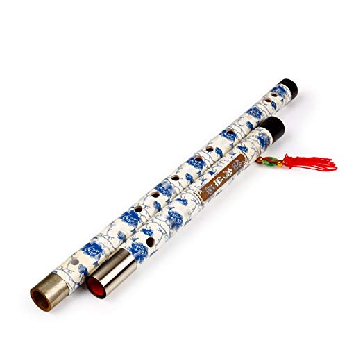 Flauta, Instrumentos Musicales Tradicionales Chinos, Flauta Dizi de bambú para Principiantes, Flauta Transversal Clave CDEFG