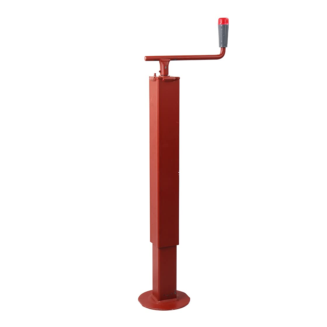 Stützfuß | Spindelhub 300 mm | 800 kg | Tragfähigkeit | Simol | rot | Stützlast | Winde | Lasten | Gewicht | Mechanisch | Last | Werkstatt | Agrar | Forst | Industrie | Stützfüße