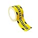 CINTA DE SEÑALIZACIÓN ADHESIVA 72MM X 25METROS AMARILLO/NEGRO"MANTENGA LA DISTANCIA" marca SIN MARCA