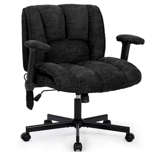 Cross Legged Office Chair with Lumbar Support