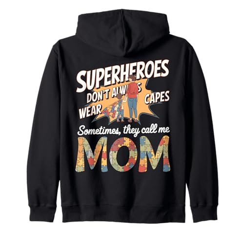 Autism Women Autistic Autism Awareness Mom Life Sudadera con Capucha
