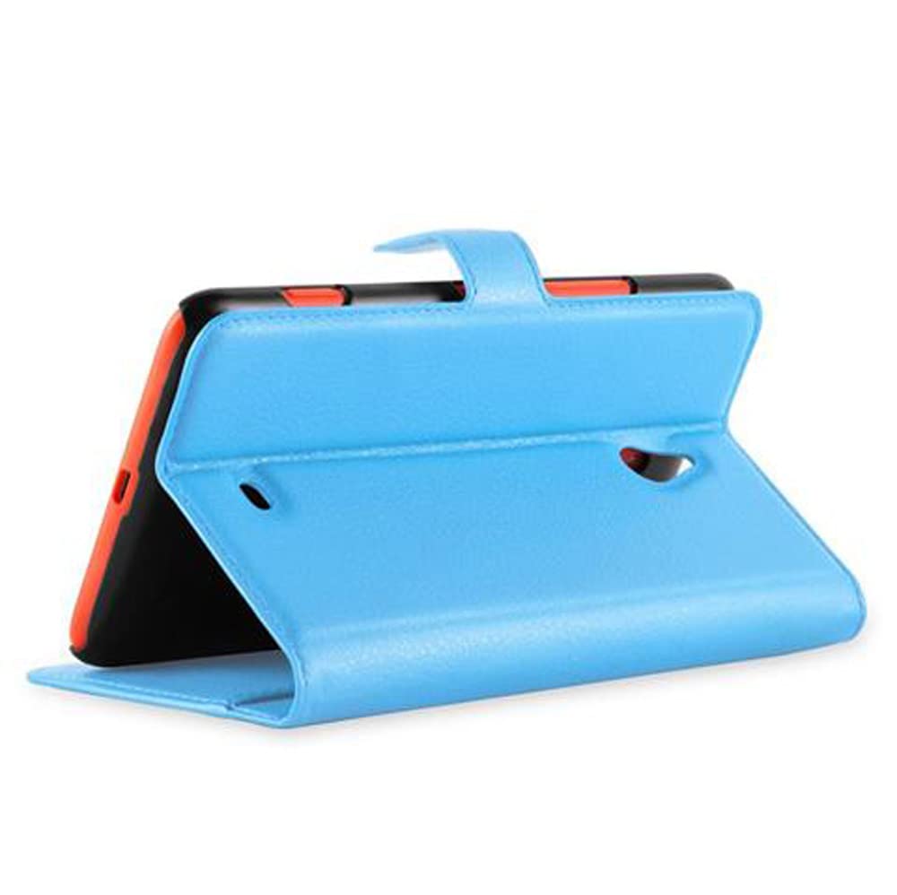Cadorabo Custodia Libro per Nokia Lumia 925 in VERDE MENTA - con Vani di Carte, Funzione Stand e Chiusura Magnetica - Portafoglio Cover Case Wallet Book Etui Protezione