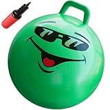 WALIKI Hippity Hop Ball for Teens | 22-Inch Green Hopper Ball | Jumping & Hopping Ball for Active Play & Outdoor Fun