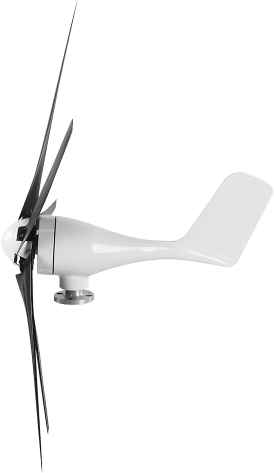 TOPINCN Windmill Generator Efficient Small 5 Vane/Wing Wind Turbines Kit 800W Industrial Energy Equipment for Boats/Cabins, Nylon Fiber (12V)