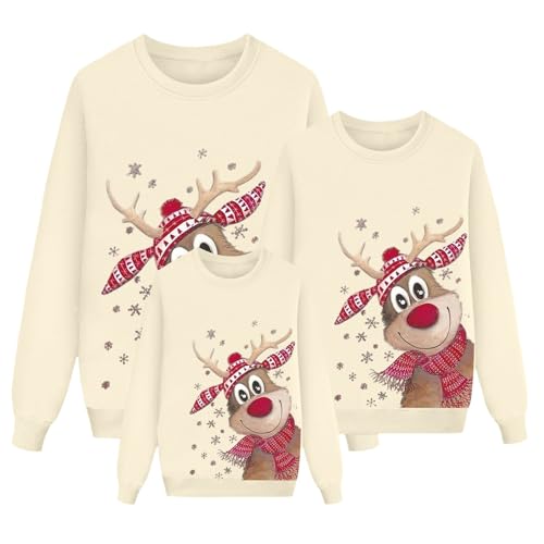 partner weihnachtspullover rentier, Weihnachtspullover Familie Set...