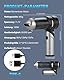 NEVERLAND Handstaubsauger Akku Kabellos - 4-in-1 Mini Staubsauger, Zusammenklappbar Tragbarer Autostaubsauger, akku Handstaubsauger mit Bürstenloser Motor, Geeignet für Auto, Büro, Haus, Küc