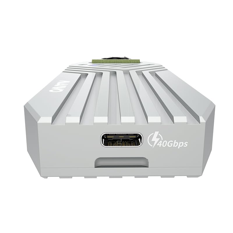 Caja externa Tool Free USB4.0 40Gbps para NVMe M.2 SSD miniatura 3