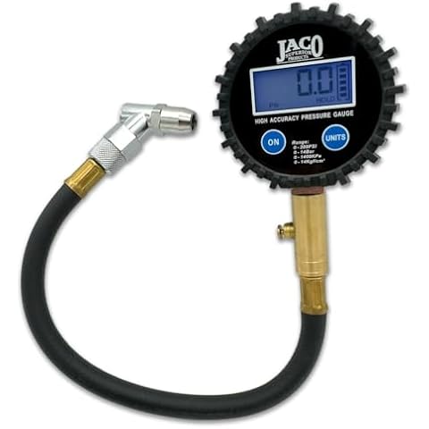 JACO ElitePro Digital Tire Pressure Gauge - Professional Accuracy - 200 PSI Cover