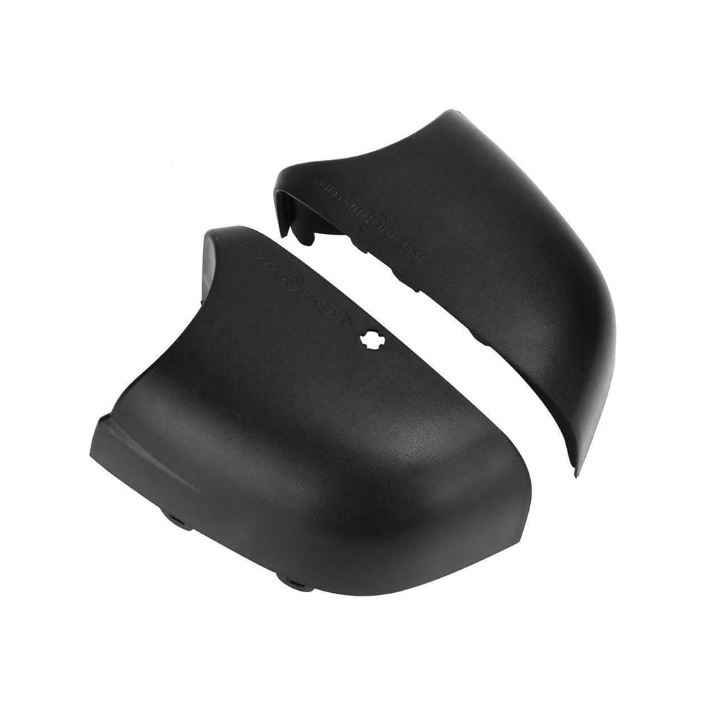 Riloer 1 x rear view mirror cover, front left/front right, ABS 