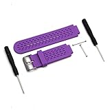 MOTONG Garmin Approach S2 S4 GPS Golf Watch Replacement Band - Silicone Strap Replacement Band For Garmin Approach S2 /S4 GPS Golf Watch(Silicone Purple)
