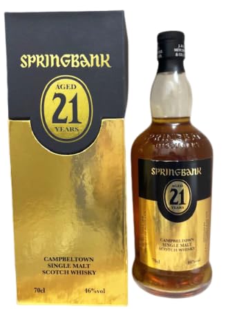 Amazon.co.jp: 【液面低下 液漏れ】スプリングバンク 21年 46度